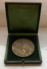 Medalla de bronce de la prefectura de la policía de París 1971 original de H. Dropsy