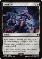 Snuff Out (Surge Foil) -Foil Near Mint MTG Commander: FINAL FANTASY