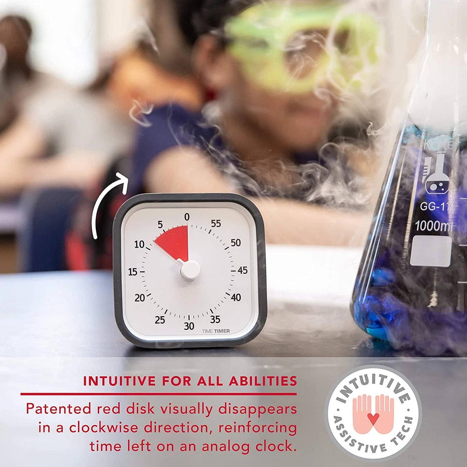 MOD (Charcoal), a Visual Countdown 60 Minute Timer for Classrooms, Meetings, Kid - Image 2 of 4