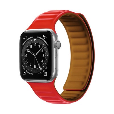 HURTEL MAGNETARMBAND ARMBAND FÜR UHR 7 8 9 41MM ROT