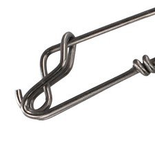 5Pcs Langleine Clips Snap Angeln Aufhänger 1.8*60mm/2.0*80mm/2.6*100mm