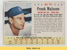 1963 Post Frank Malzone #79 READ k5i