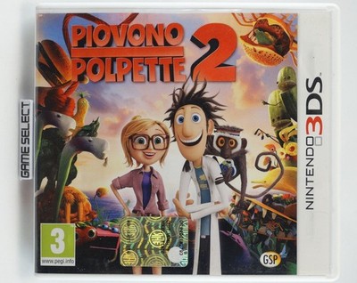 Cloudy With a Chance of Meatballs 2 Nintendo 3DS PAL Italian