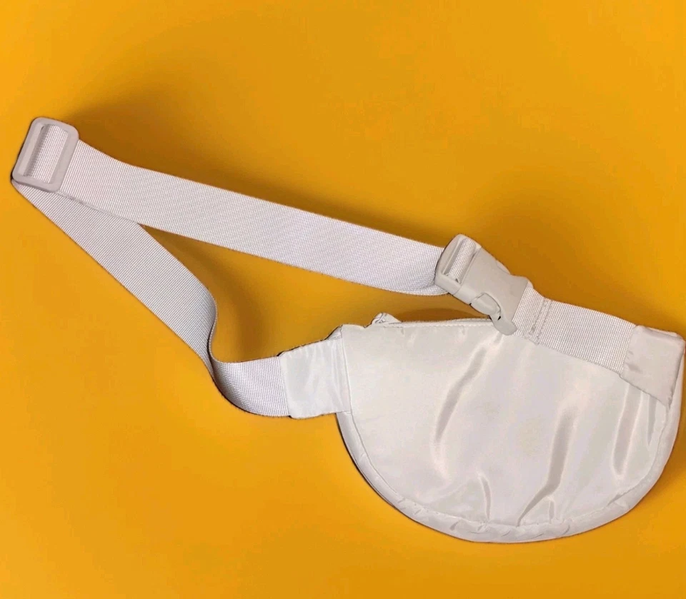 Steve Madden Bolsa de Cinto Branca Bolsa de Cinto Transversal Dobrável, MultiSeção - Imagem 2 de 4