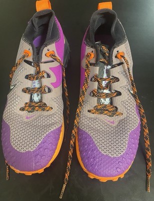 Nike Wildhorse 7 Trail Running Shoes Lightweight Purple Orange Black