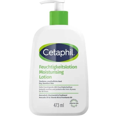 Cetaphil Feuchtigkeitslotion, empfindliche, trockene Haut, 473 ml, PZN 19720613