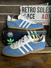 Adidas Originals ® Trimm Star Blue White  Bluebird Suede UK 10 2013