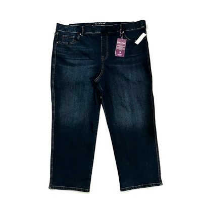 24W Short Straight Gloria Vanderbilt Shape Effect Jeans High Rise NWT
