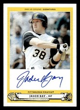2005 UD Origins Signatures #JB1 Jason Bay Auto