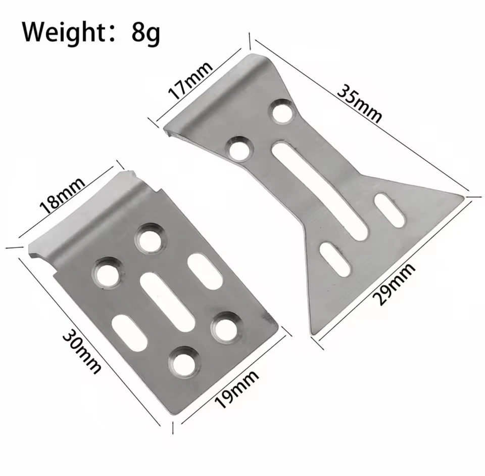 Guard Plate / Armor for Losi 1/24 Micro-B 2WD Buggy Frame - Upgrade Chassis 🇺🇸 - Image 2 of 3