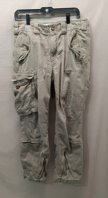 Polo Ralph Lauren North Frontier Task Force Herringbone Twill Cargo Pants 32