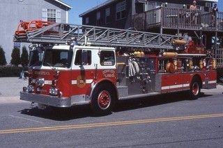 Ocean City MD Ladder 706 1975 Seagrave 100' RM Aerial Fire Apparatus Slide