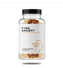 F'ing Anxiety - Natural Remedies & Supplements for Anxiety 60 capsules