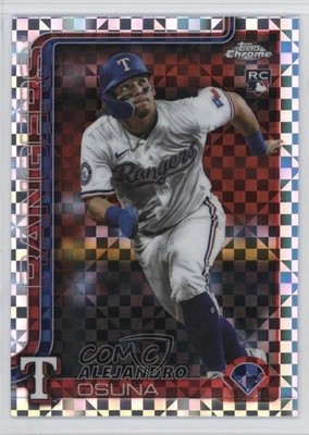 2025 Topps Chrome Update X-Fractor Alejandro Osuna #USC174 6u5