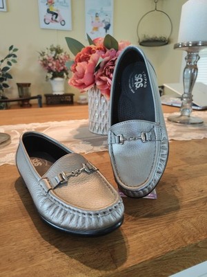 SAS Tripad Comfort Foot Bed Metro Pewter Size 5 1/2W