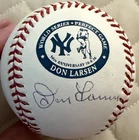 Don Larsen Signed New York Yankees Baseball - World Series Perfect Game