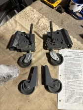 CRAFTSMAN Table Saw Radial Jointer Wheels  Casters Tapered Stand Mobile Ex Cond