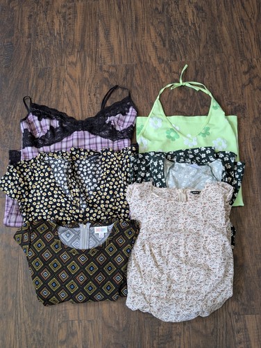 Lot Of 6 Women's Dresses Floral Summer Casual Dresses Medium