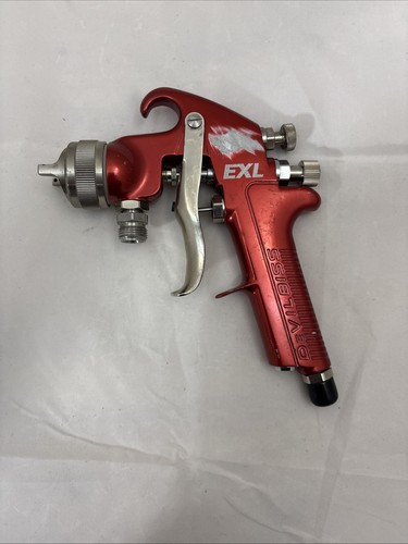 DeVilbiss EXL  HVLP Siphon Feed Paint Spray Gun 1.8MM Fluid Tip 2000 Air Cap