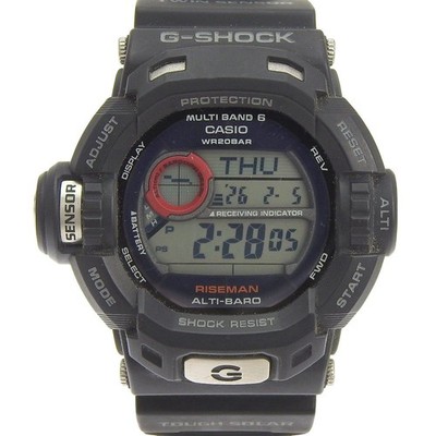 CASIO G-SHOCK Riseman GW-9200J-1JF Herrenuhr 20 Bar Water Resistant Schwarz