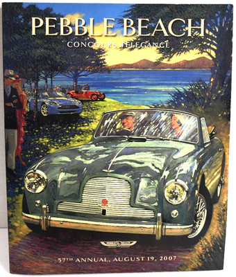 Pebble Beach Concours d'Elegance 57th Annual Car Show Program 2007