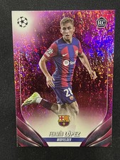 2023-24 Topps Japan Edition Uefa Club - Fermin Lopez Pink Speckle Prizm