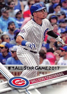 Willson Contreras 2017 Topps All-Star 502  Chicago Cubs  Baseball Card