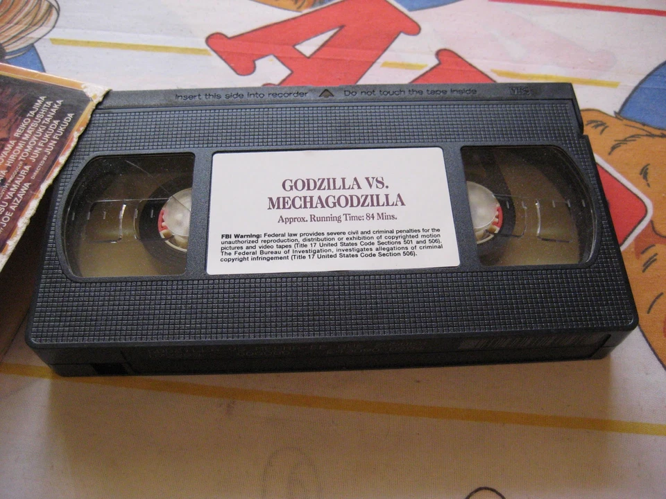 Godzilla vs Mechagodzilla VHS - Image 3 of 3