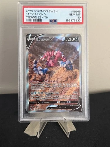 Drapion V GG49/GG70 SWSH: Crown Zenith: Galarian Gallery Psa 10