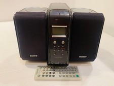 Sony LAM-Z05 Sound Gate Audio System Minidisc CD Player w/ Remote Control Tested