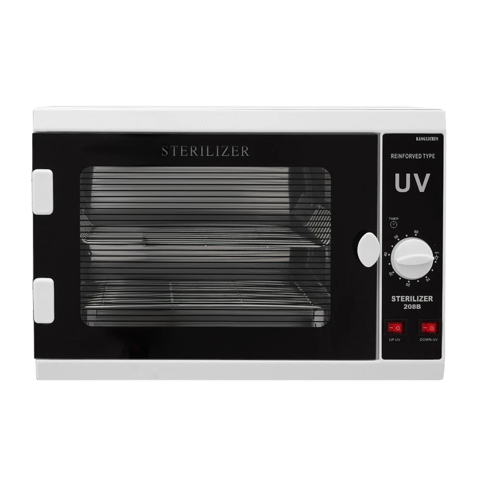 Ozono + Esterilizador UV Gabinete Salón de Belleza Laboratorio Caja de Desinfección Dental 110V 12L Foto 4 de 4