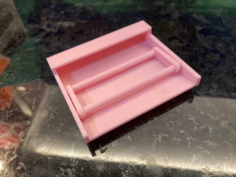 Littlest Pet Shop LPS Repuesto Caja de aparejos Caja de aparejos Pestillo Almacenamiento Rosa Foto 2 de 4