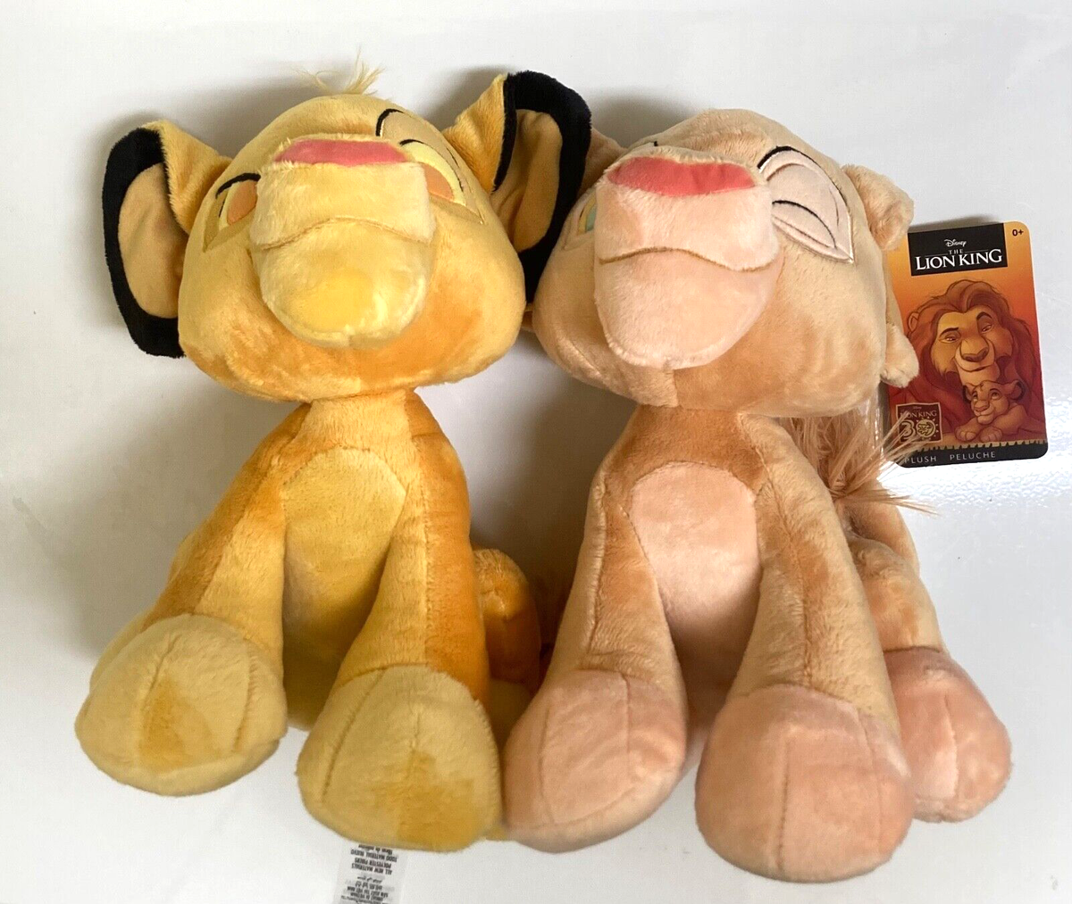 BNWT Disney The Lion King 30th Anniversary Simba and Nala Small 11