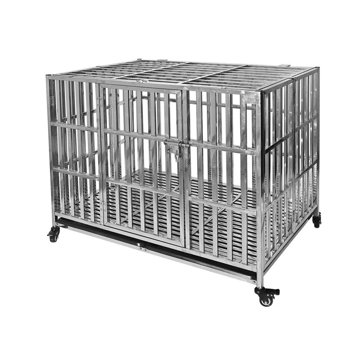 Stainless Steel Cage In Dog Cages & Crates for sale - eBay