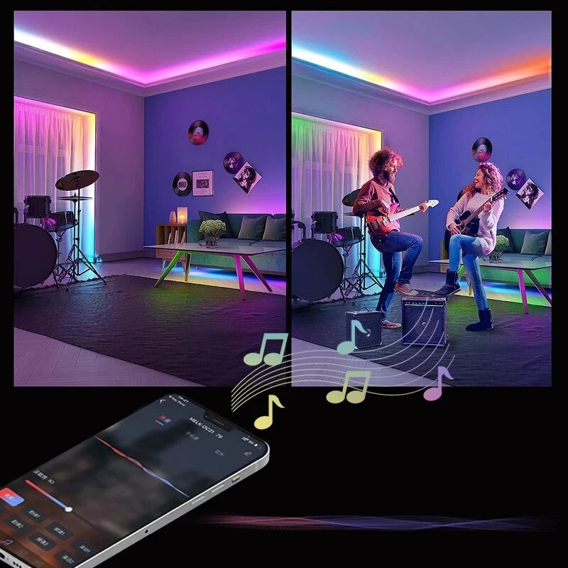 Light strip remote control application dimming intelligent light strip - Image 4 of 4