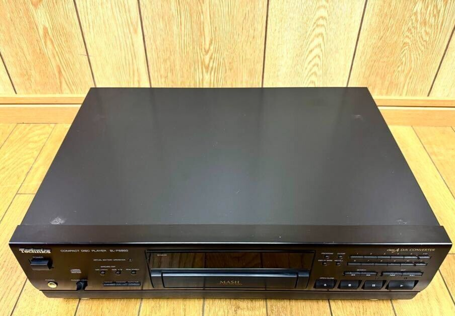 Technics SL-PS860 Technics Compact Disc Player Black Tested Technics SL-PS860 Technics Compact Disc Player Black Tested