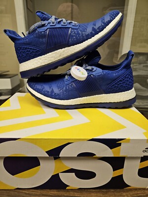 Adidas Pure Boost ZG Royal Blue Mens Size 9 NEW Already Authenticated By Ebay!!!