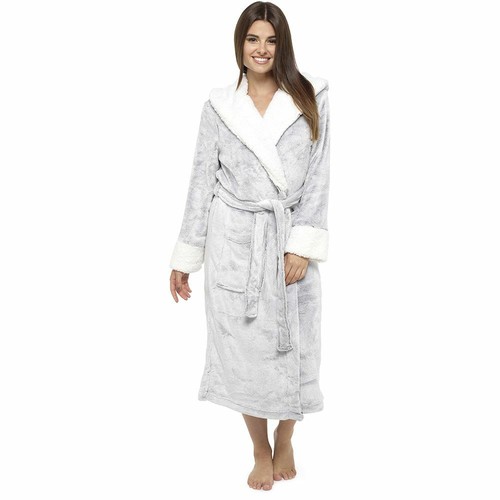 extra thick fleece dressing gown