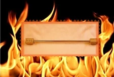 FIRE BATON TWIRLING LIGHT THE ENDS NEW SAFETY INSTRUCTIONS SIZE 28"