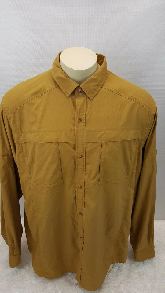 Camisa REI Pesca Senderismo Nylon Hombres Talla 2XL Ventilada Manga Larga Nueva sin Etiquetas Foto 2 de 4