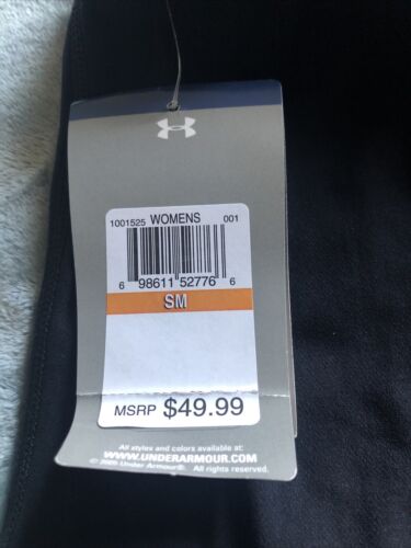 Under Armour Compression Cold Gear Leggings Pants Women's Small Black - Picture 3 of 6