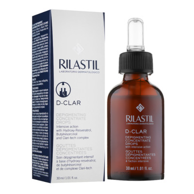 Rilastil D-Clar Depigmenting Concentrate In Drops, 30ml