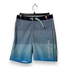 Quicksilver Highline Boys Board Shorts Stripped Multi Sz 28
