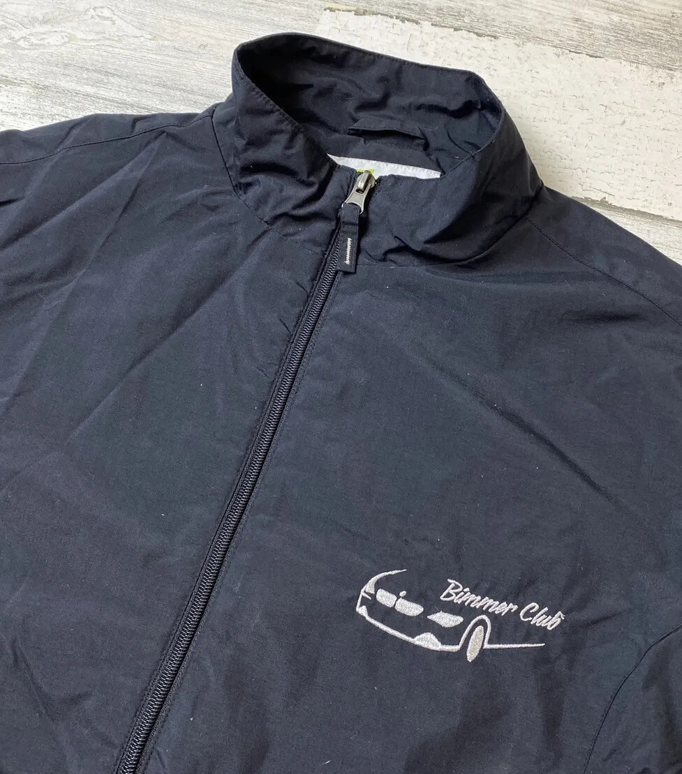 BMW Motorrad クラブ2ジャケット ブラック/ブルー BMW Motorrad Men's Padded Polyamide Motorcycle Club 2 Jacket
