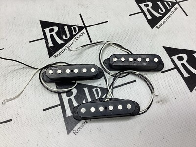 1992 Schaller Hi-Tech Electric Guitar Single Coil Pickup Strat Set Alnico