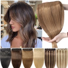 CLEARANCE One Piece Clip in 100 Remy Human Hair Extensions Highlight Colors 24"