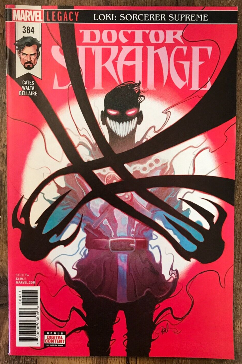 Doctor Strange #384 By Cates Loki Sorcerer Supreme Void Wong