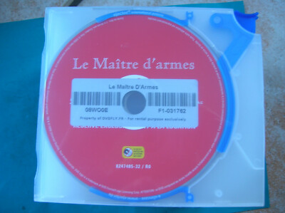 DVD Slim Box LE MAITRE D ARMES (b24)