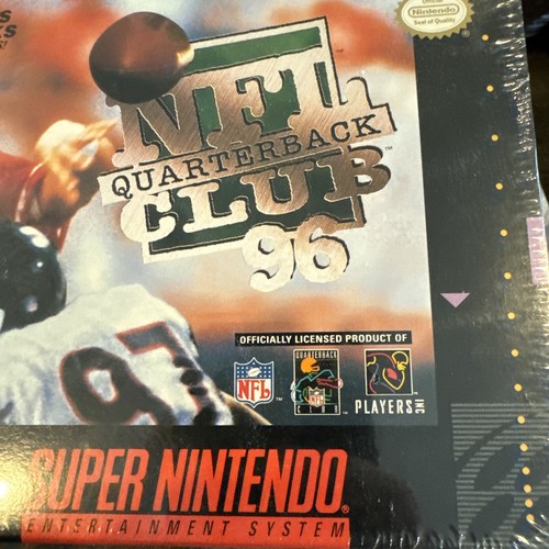 NEW Factory Sealed NFL Quarterback Club 96 Football Super Nintendo SNES - Picture 2 of 14