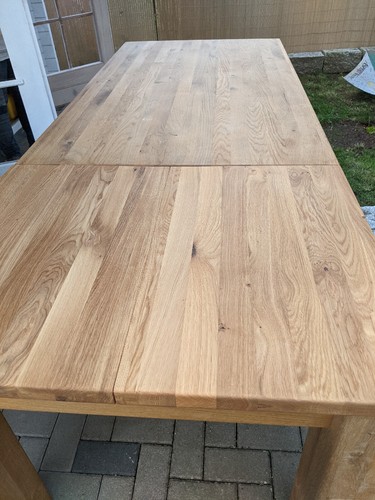 Esszimmertisch Echt/Massivholz und 4 Stühle/Kunstleder Hoher NP - Bild 9 von 10